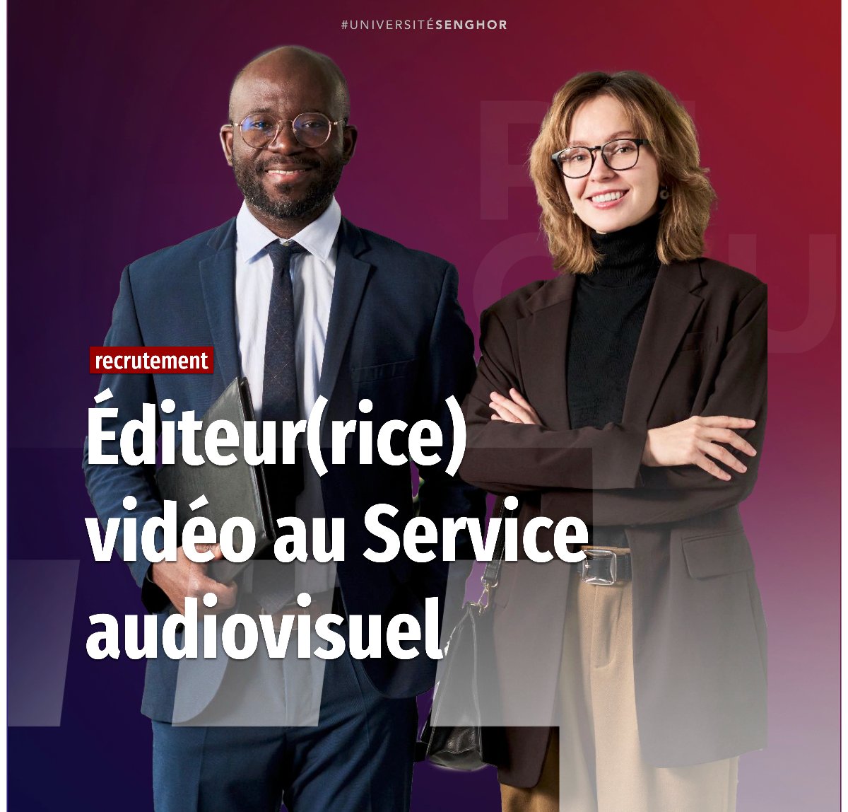 Recrutement d'un(e) éditeur(rice) vidéo