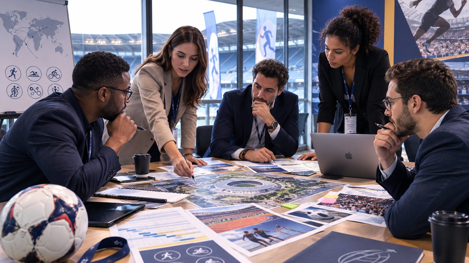Organisation et gestion des grands événements sportifs internationaux dans l’espace francophone  - GESI